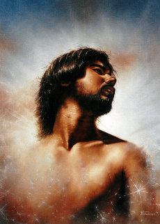 Endless Search 1976 22x28 Original Painting by Jim Warren