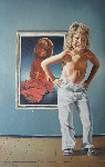 First Love 1978 30x20 Original Painting - Jim Warren
