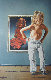 First Love 1978 30x20 Original Painting - Jim Warren