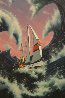 Sea Storm 1990 32x36 Original Painting by Jim Warren - 2
