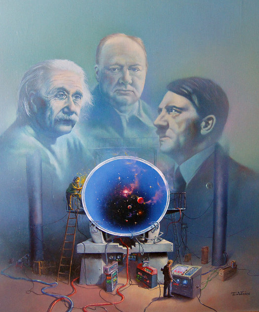 Proteus Operation 1985 24x20 Original Painting by Jim Warren