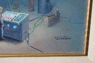 Proteus Operation 1985 24x20 Original Painting by Jim Warren - 2 Proteus Operation 1985 24x20 Original Painting by Jim Warren - 2