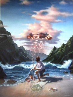 Don't Mess With Mother Nature 2000  Limited Edition Print by Jim Warren