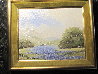 Untitled Bluebonnet Painting 1 1950 10x12 (Early) Texas Original Painting by W.A. Slaughter - 1
