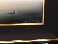 Lighthouse 1974 33x43 (Early) Huge Original Painting by Robert Watson - 2 Lighthouse 1974 33x43 (Early) Huge Original Painting by Robert Watson - 2