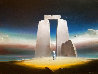 Archway of Time 18x24 Original Painting by Robert Watson - 0