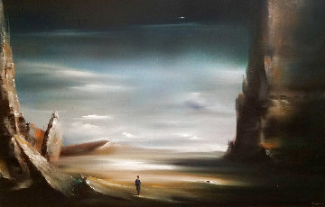 Desert 22x32 Original Painting - Robert Watson Desert 22x32 Original Painting - Robert Watson