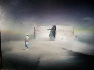 Abode 16x18 Original Painting - Robert Watson Abode 16x18 Original Painting - Robert Watson