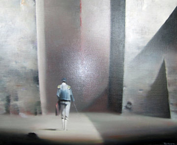 Matador 1979 28x32 Original Painting - Robert Watson Matador 1979 28x32 Original Painting - Robert Watson