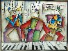 Jazz Cafe 2004 42x54 - Huge Original Painting by Eric Waugh - 1