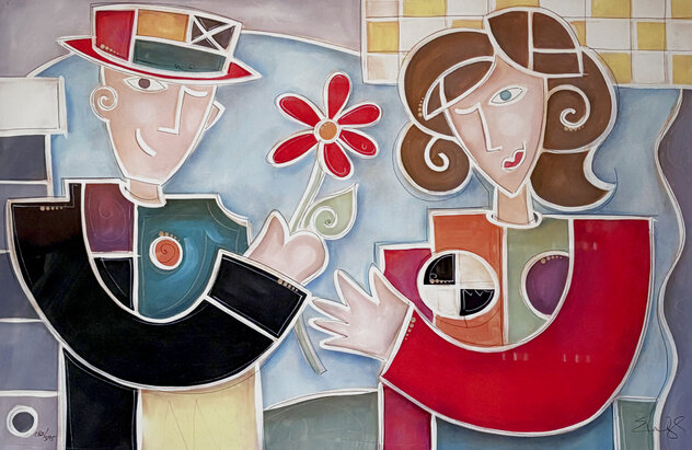 First Date 2007 Huge Limited Edition Print by Eric Waugh