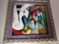 Xeno 16x16 Original Painting by Eric Waugh - 1 Xeno 16x16 Original Painting by Eric Waugh - 1