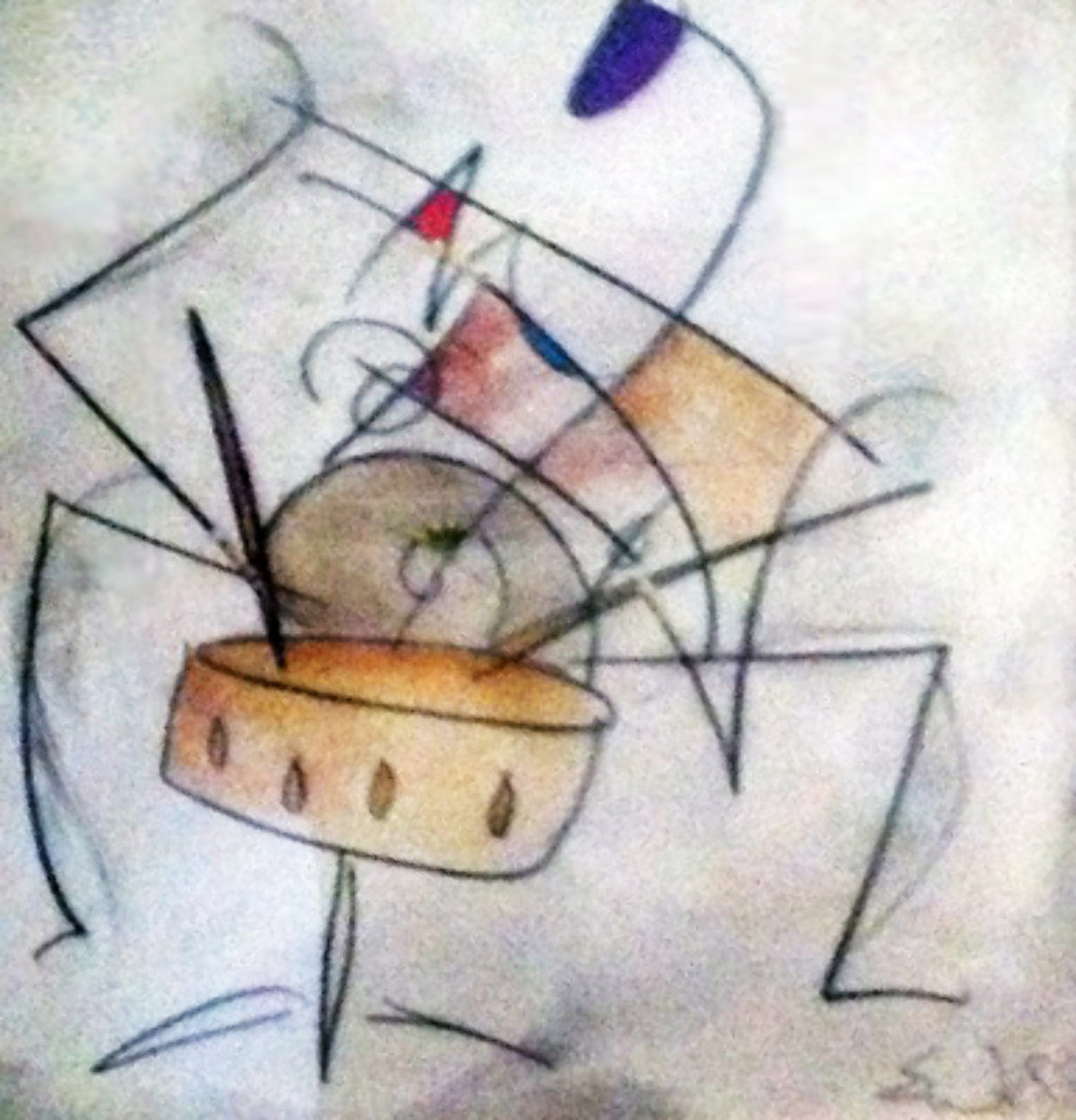 Untitled Abstract 2003 26x26 Original Painting by Eric Waugh Untitled Abstract 2003 26x26 Original Painting by Eric Waugh