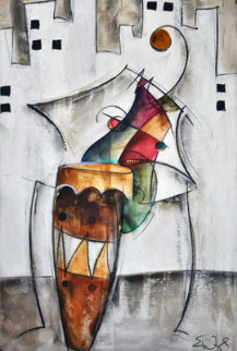 Solo MVI #5 44x32 Super Huge Original Painting - Eric Waugh Solo MVI #5 44x32 Super Huge Original Painting - Eric Waugh