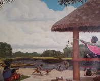 Family Memories 24x30 Original Painting by Wayne Cooper - 0 Family Memories 24x30 Original Painting by Wayne Cooper - 0