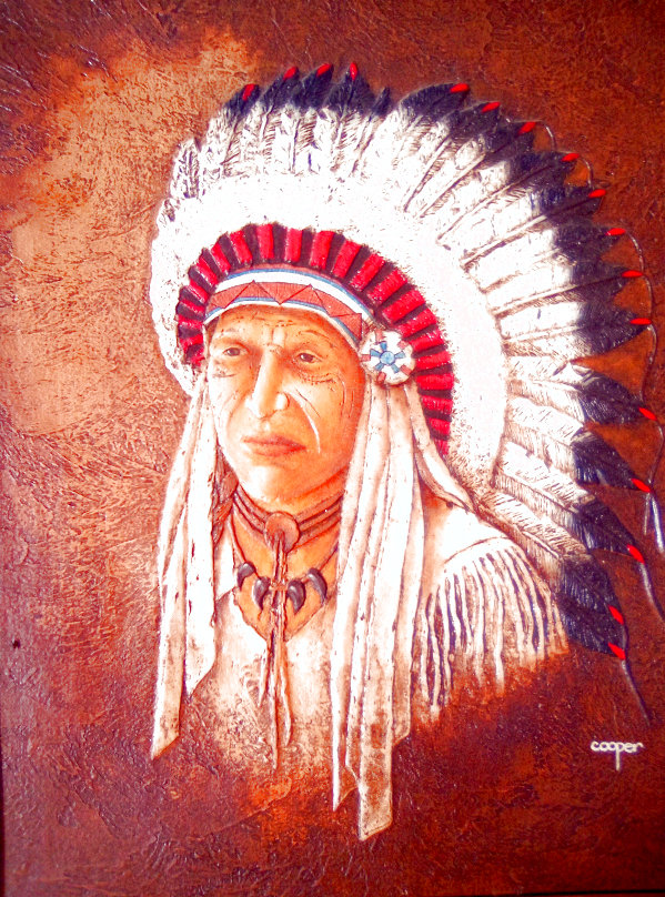 油絵 Wayne Cooper ネイティブアメリカン 西部画 額装 アンティーク Wayne Cooper Paintings For Sale, Wanted