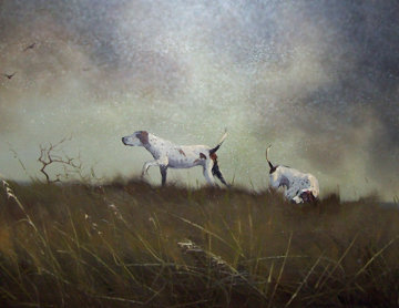 Honoring the Point 1970 44x44 Huge Original Painting - Wayne Cooper Honoring the Point 1970 44x44 Huge Original Painting - Wayne Cooper