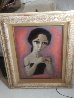 Untitled (Portrait of a Woman) 36x28 Original Painting by Wade Reynolds - 1