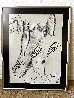 Untitled Portrait Drawing 1965 29x23 Drawing by Wade Reynolds - 1