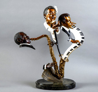 Lady Day Bronze Sculpture 1995 31 in Sculpture - Paul Wegner Lady Day Bronze Sculpture 1995 31 in Sculpture - Paul Wegner