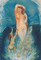 Image: Homage a Ingres 1990 72x48 Super Huge Original Painting by Roberta Weir - 0 Image: Homage a Ingres 1990 72x48 Super Huge Original Painting by Roberta Weir - 0