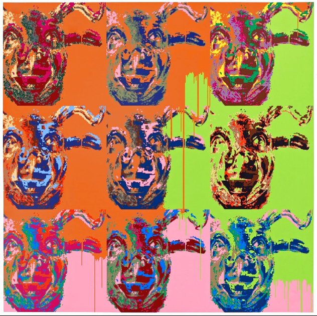 Zodiac: Year of the Ox PP 2021 - Huge Limited Edition Print by Ai Weiwei Zodiac: Year of the Ox PP 2021 - Huge Limited Edition Print by Ai Weiwei