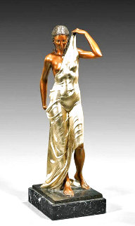 Aphrodite Bronze Sculpture 1990 24 in Sculpture - Felix de Weldon Aphrodite Bronze Sculpture 1990 24 in Sculpture - Felix de Weldon