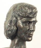 Young Woman Bronze Life Size Sculpture 1982 12 in Sculpture by Felix de Weldon - 0