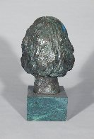 Young Woman Bronze Life Size Sculpture 1982 12 in Sculpture by Felix de Weldon - 3