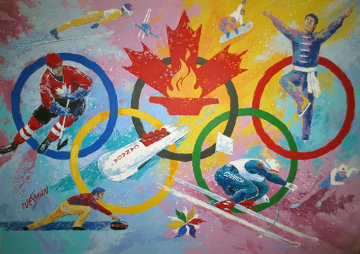 Just Having Fun 60x64 Huge Original Painting - Ken Wesman Just Having Fun 60x64 Huge Original Painting - Ken Wesman