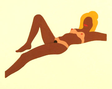 Embossed Nude #8 1965 Works on Paper (not prints) - Tom Wesselmann Embossed Nude #8 1965 Works on Paper (not prints) - Tom Wesselmann