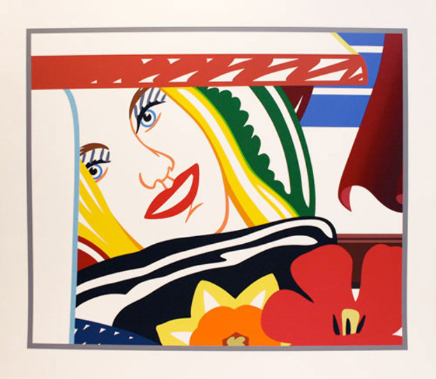Bedroom Face #41 1990 59x67 Limited Edition Print by Tom Wesselmann Bedroom Face #41 1990 59x67 Limited Edition Print by Tom Wesselmann