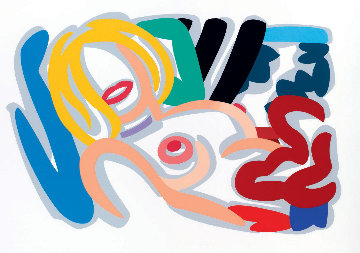 Big Blonde With Choker 1992 Limited Edition Print - Tom Wesselmann Big Blonde With Choker 1992 Limited Edition Print - Tom Wesselmann