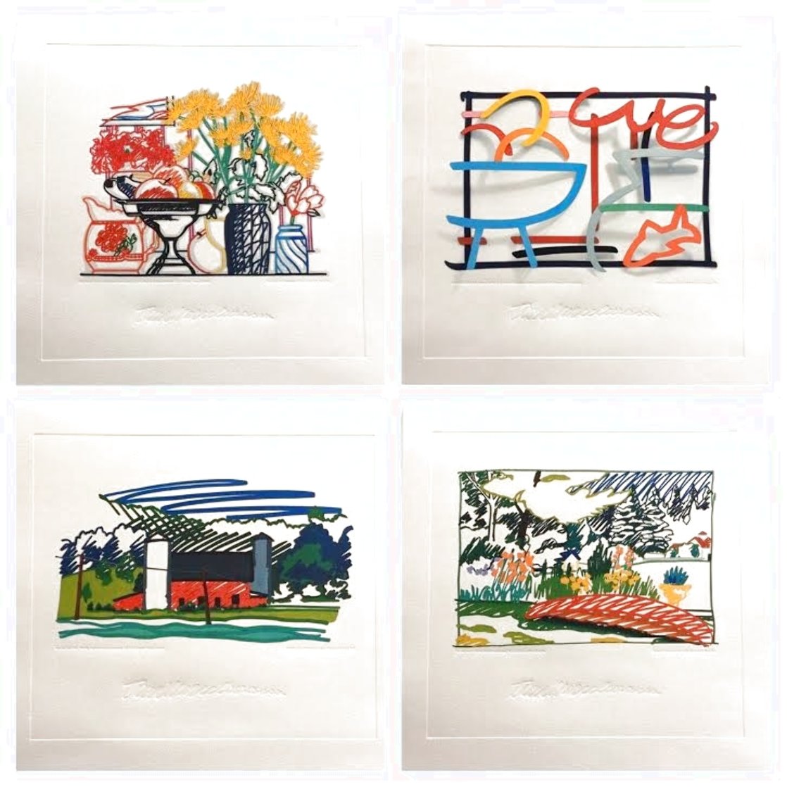 Works of Tom Wesselmann - Set of 13 Prints 2012 Limited Edition Print by Tom Wesselmann