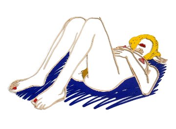 Blonde on Blanket 1985 Limited Edition Print - Tom Wesselmann Blonde on Blanket 1985 Limited Edition Print - Tom Wesselmann