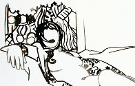 Monica Nude with Matisse 1990 Limited Edition Print by Tom Wesselmann - 1 Monica Nude with Matisse 1990 Limited Edition Print by Tom Wesselmann - 1