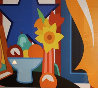 Still Life with Orange Blowing Curtain 1999 Limited Edition Print by Tom Wesselmann - 0