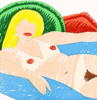 Shiny Nude 1976 Limited Edition Print - Tom Wesselmann Shiny Nude 1976 Limited Edition Print - Tom Wesselmann