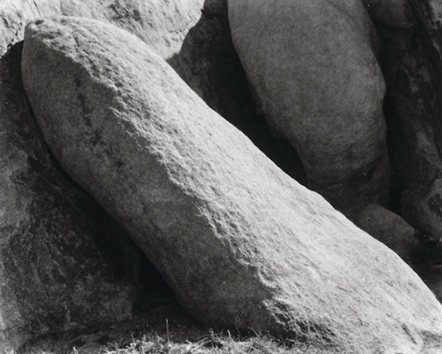 Edward Weston , photograph, Mojave Desert Rocks by Edward