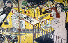 Untitled Diptych 2010 96x48  Huge Mural Original Painting by Randy Lee White - 2