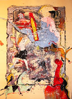 Cain 1987 37x49 Original Painting by Randy Lee White - 0 Cain 1987 37x49 Original Painting by Randy Lee White - 0
