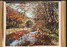 Arched Bridge 1975 30x26 Original Painting by Albert Whitlock - 1