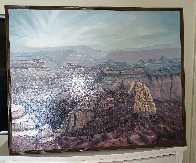 Mount Hayden From the Point Imperial North Rim of the Grand Canyon 1986 25x31 Original Painting by Armin Widmer - 1