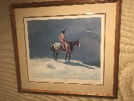 Nez Pierce on Appaloosa 1950 (Early) Limited Edition Print by Olaf Wieghorst - 1 Nez Pierce on Appaloosa 1950 (Early) Limited Edition Print by Olaf Wieghorst - 1