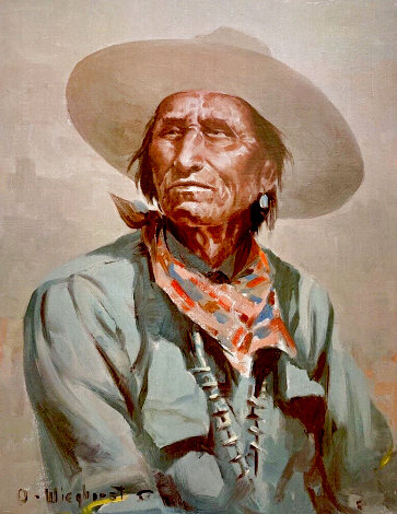Navajo Portrait Limited Edition Print - Olaf Wieghorst
