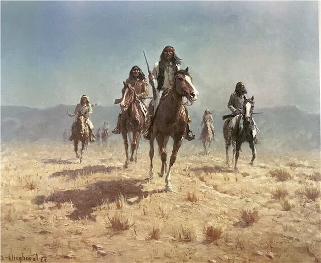 Apache Renegade 1978 Limited Edition Print by Olaf Wieghorst