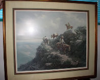 Packing In 1974 Limited Edition Print by Olaf Wieghorst - 1 Packing In 1974 Limited Edition Print by Olaf Wieghorst - 1