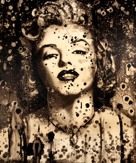 Marilyn 2008 40x36 Original Painting - Edward Walton Wilcox Marilyn 2008 40x36 Original Painting - Edward Walton Wilcox