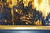 Smoldering Mona 2010 49x37 - Mona Lisa Original Painting by Edward Walton Wilcox - 5