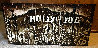 Hollywood Sign Painting -  2006 30x60 - Huge -  Los Angeles, California Original Painting by Edward Walton Wilcox - 1